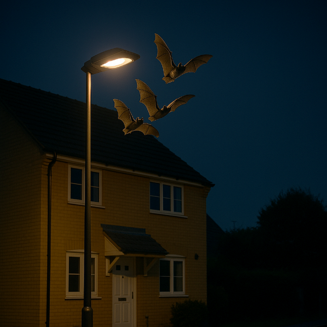 Problem is… bats need dark. Humans need light. And planners need both.